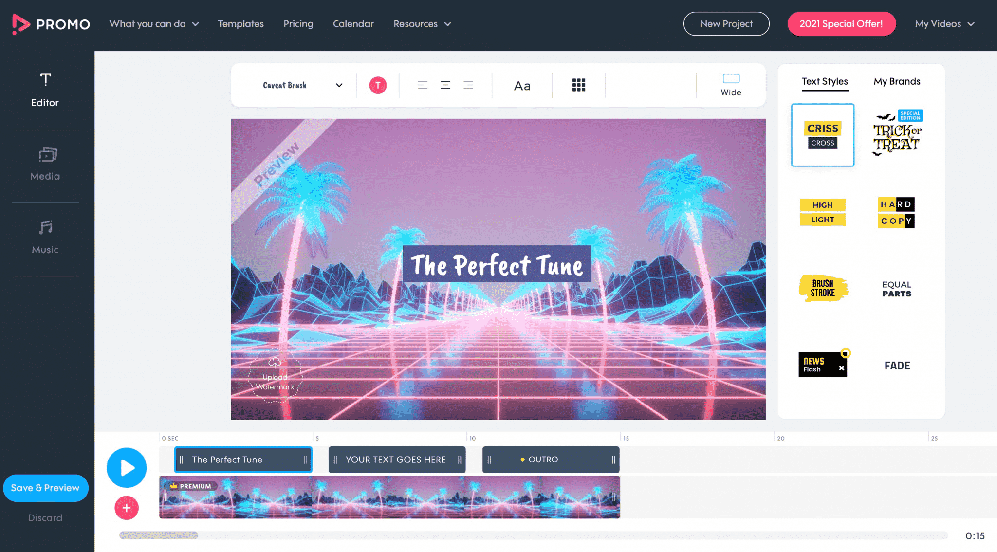 How to Add Audio to Video - Audio Editor Online | Promo.com