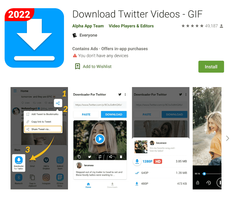 The Best Solution to Download GIF from Twitter