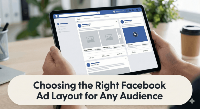 Facebook Ad Layout