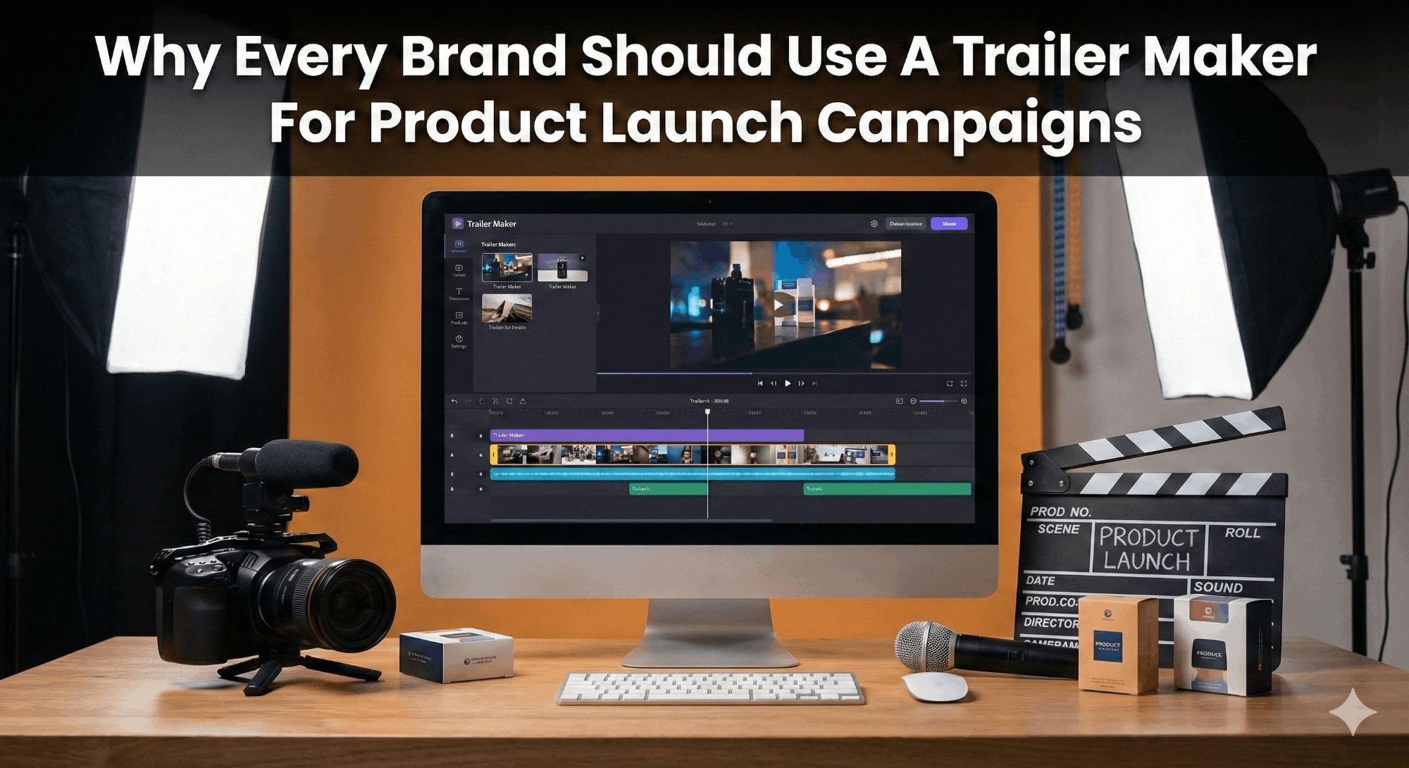 Trailer Maker For Product Launch Campaigns