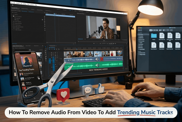 remove audio from video